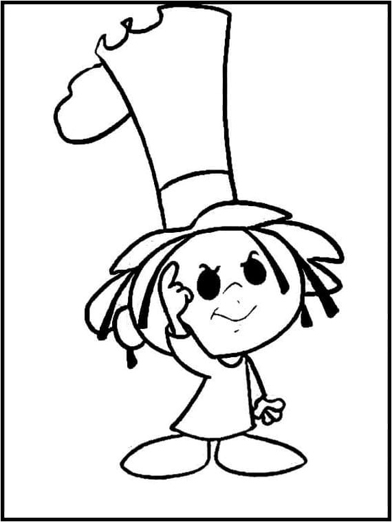 Hijitus enjoying freedom Coloring Page