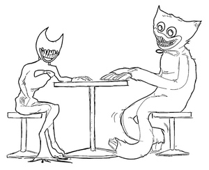 Bendy and Huggy Wuggy