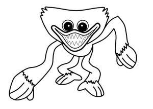 Printable Hug Monster