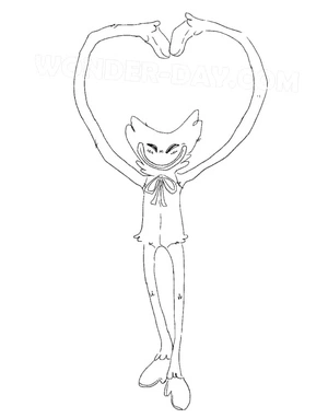 Sweet Hugster Coloring Page