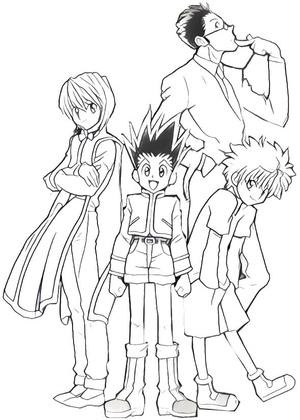 Characters from Hunter x Hunter