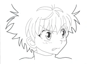 Killua Zoldyck Coloring Page Coloring Page