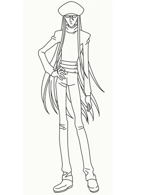 Kite from the anime Hunter x Hunter