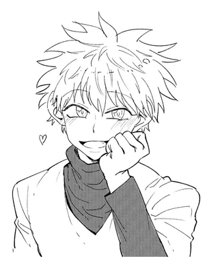 Printable coloring page of Killua Zoldyck Coloring Page