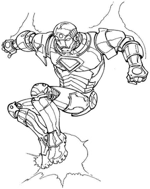 Printable Featuring Iron Man