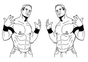 Free Printable Coloring Page Featuring John Cena Coloring Page