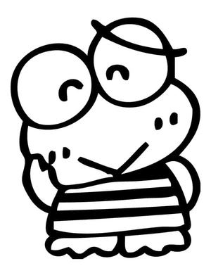 A lovable character Coloring Page