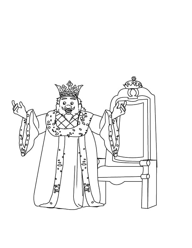 King Jehoshaphat Coloring Page