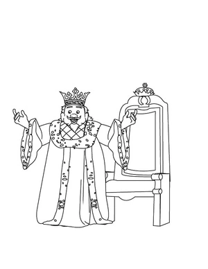 King Jehoshaphat Coloring Page