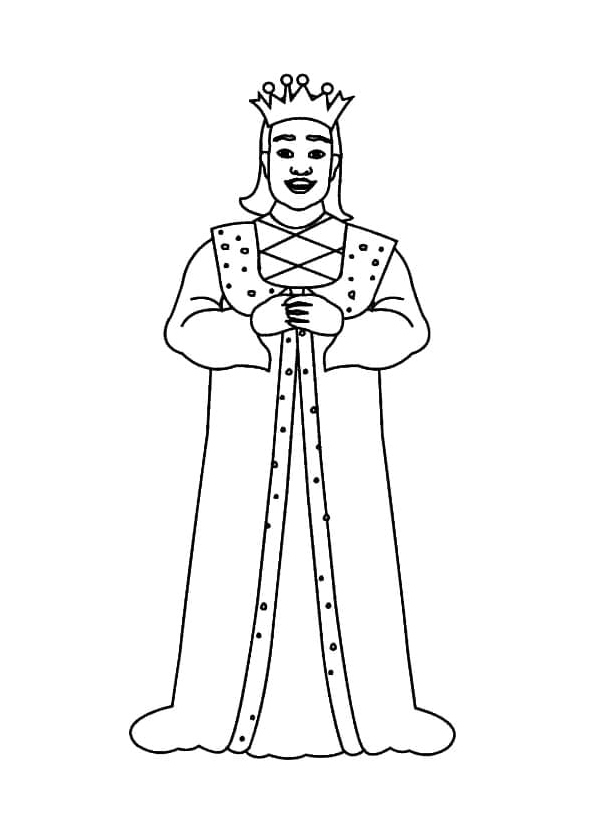 Regal Print Coloring Page