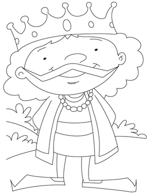 Tiny Monarch Coloring Page