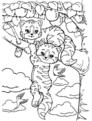 Kittens in the Tree