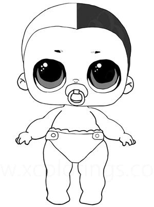 Boy Next Door from the LOL Surprise series Coloring Page