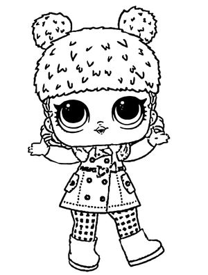 LOL Surprise Doll: Big City B.B. Coloring Page