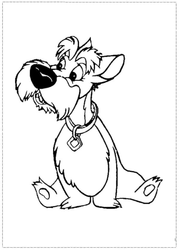 Silly Hobo Coloring Page