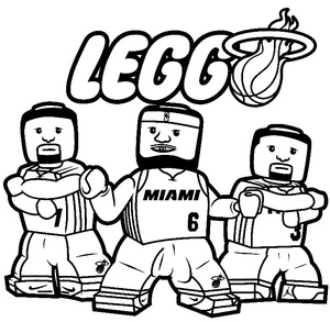 Lego Picture Coloring Page