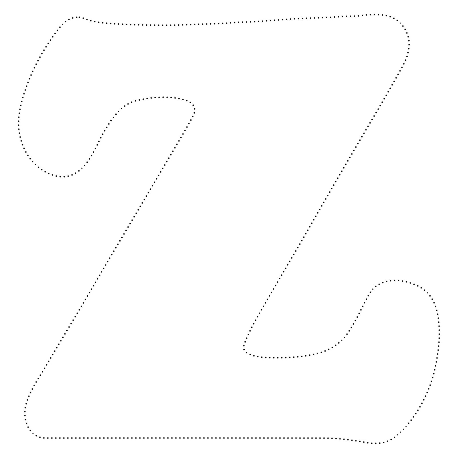 Z Letter Tracing Worksheet Coloring Page