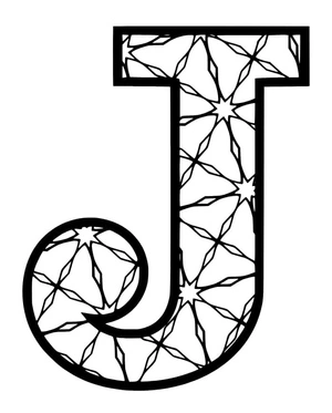 Printable Letter J Coloring Page Coloring Page