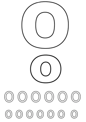 Letter O Coloring Page Coloring Page