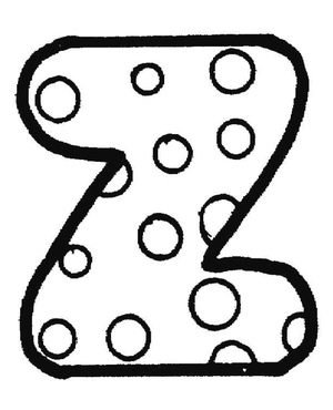 Adorable Letter Z