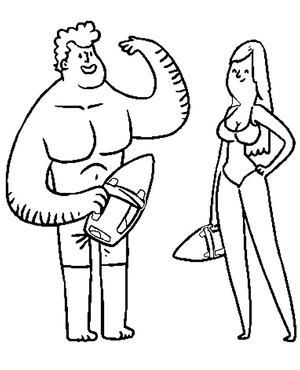 Guardians of Life Coloring Page