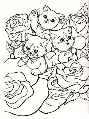 Kittens by Lisa Frank