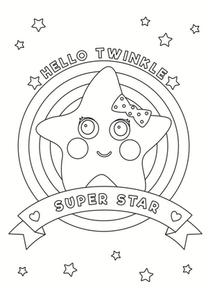 Twinkling Star Baby Bum