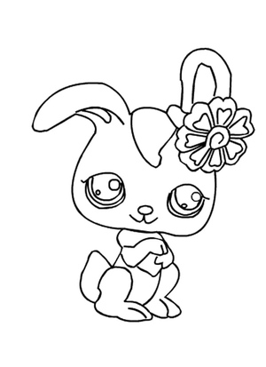 Bunny from the Littlest Pet Shop