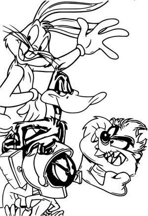 Looney Tunes coloring page that can be printed Coloring Page