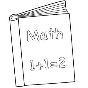 Coloring Page for Mathematics Coloring Page