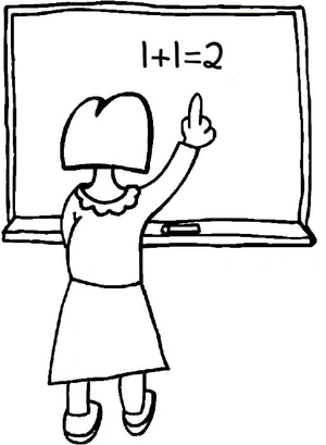 Math Coloring Page Coloring Page