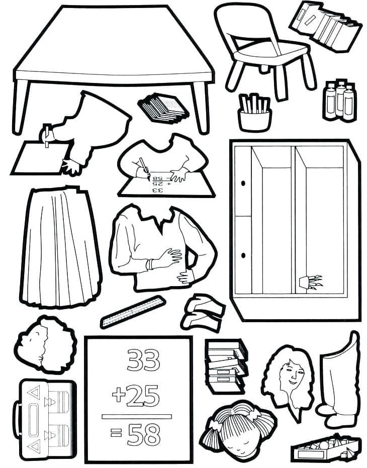 Math Design Coloring Page