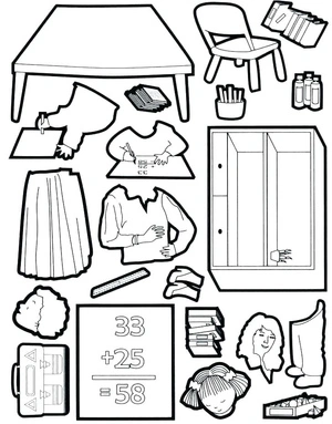 Math Design Coloring Page