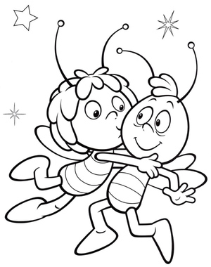 Maya Kissing Willy