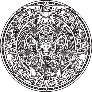 God from the Inca or Maya civilization