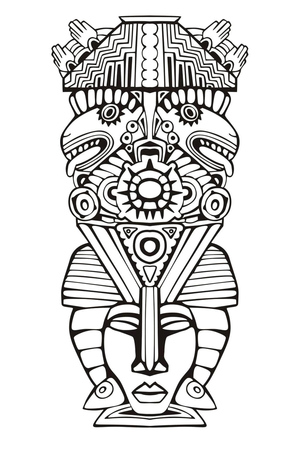 Inspiring Adult Inca Mayan Totem