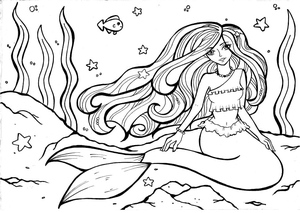 Mermaid illustration