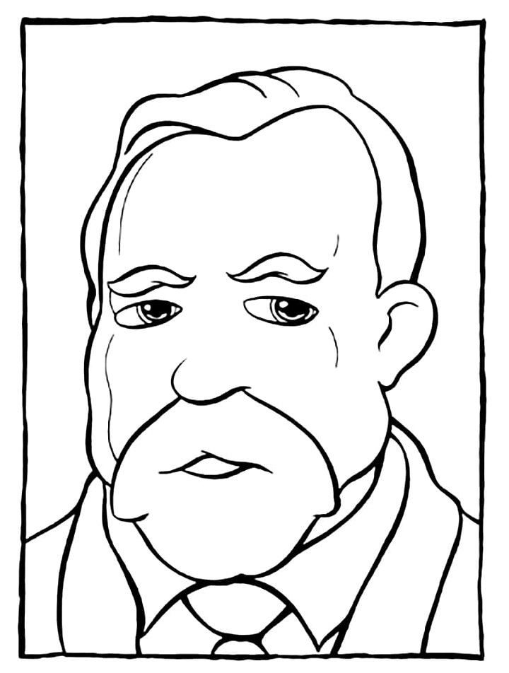 Francisco I. Madero of Mexico Coloring Page