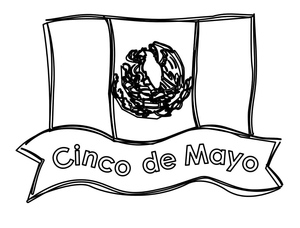 Free Printable Cinco de Mayo Coloring Page