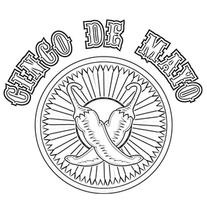 Printable Happy Cinco de Mayo Coloring Page Coloring Page