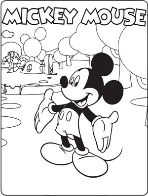 Mickey Mouse with Attitude