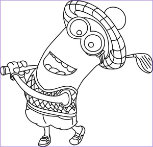Minion Golfing