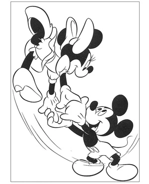Lovely Pair Coloring Page