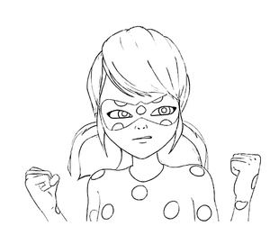 Furious Ladybug Marinette