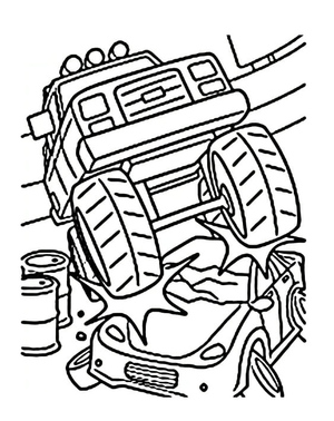 Smashing Monster Truck