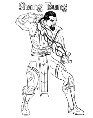Shang Tsung from Mortal Kombat