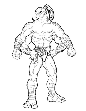 The Five-Armed Fighter in Mortal Kombat