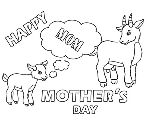 Mother's Day Celebration 2 Coloring Page