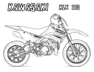 Kawasaki KLX 1100 Motorcycle