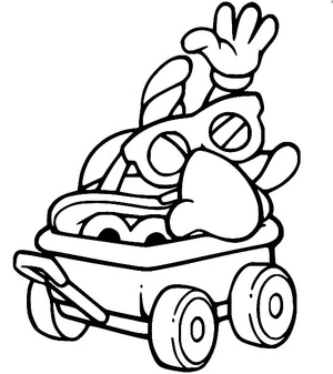Free Printable Coloring Page of Mr. Potato Head Coloring Page